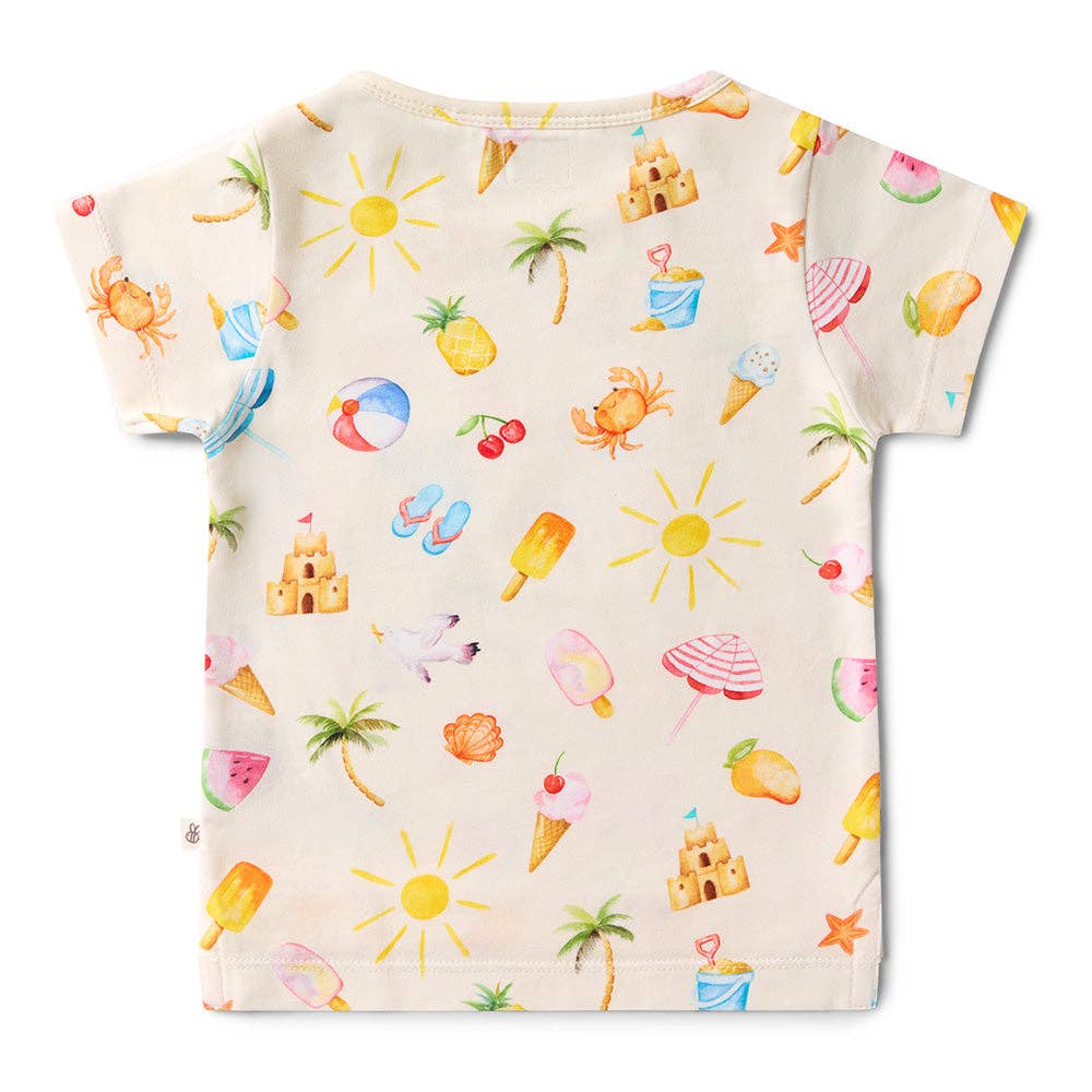 Beach Fun Organic T-Shirt