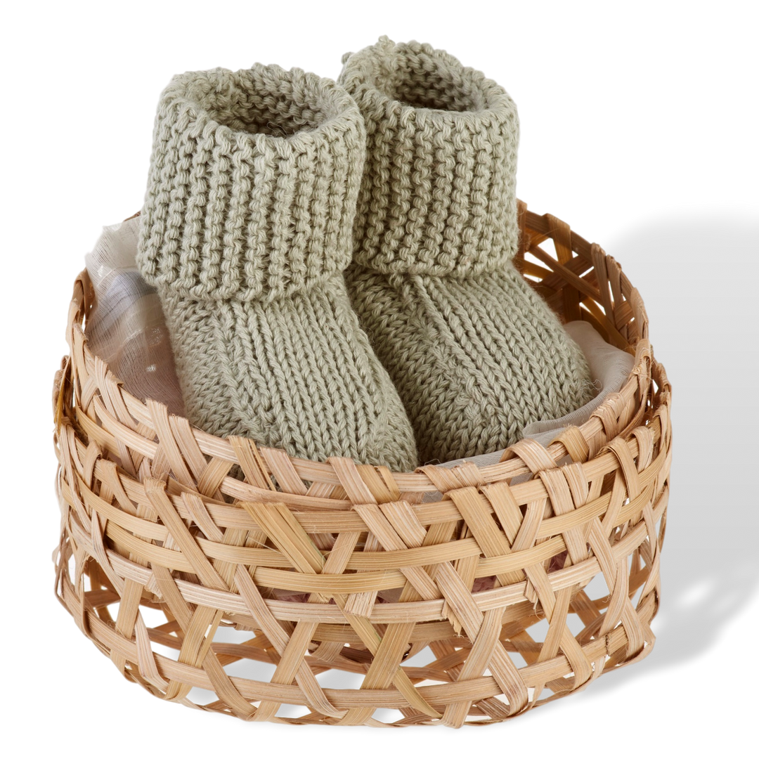 Baby Booties (4 colours)  - Organic