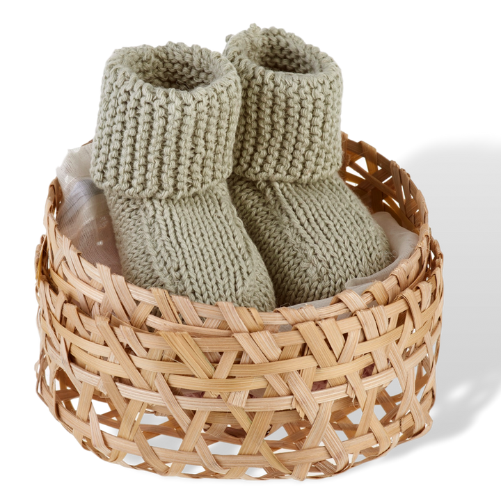 Baby Booties (4 colours)  - Organic