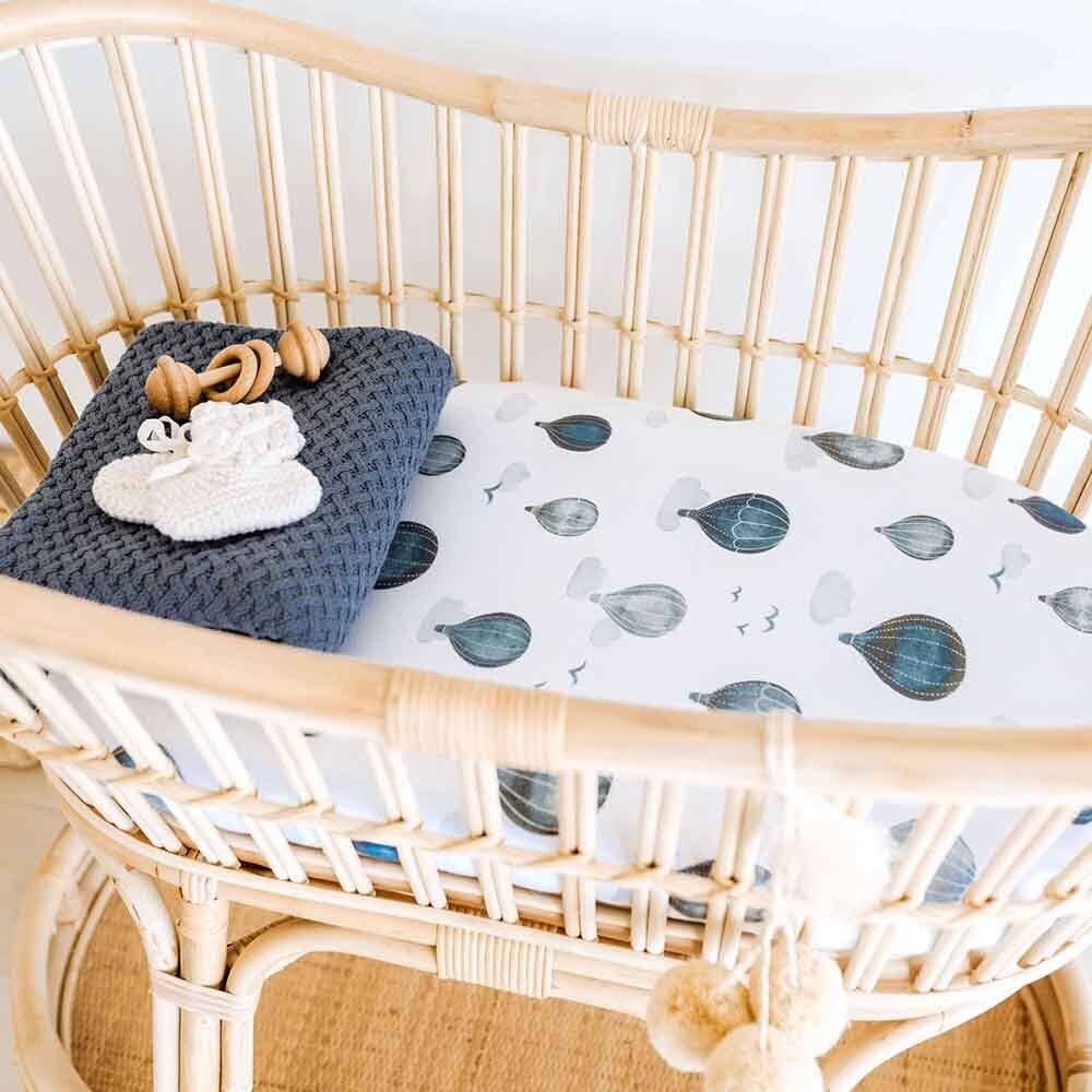 Cloud Chaser Bassinet Sheet / Change Pad Cover