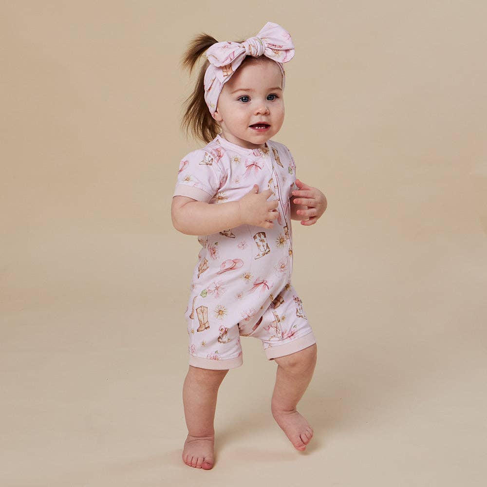 Boots & Bows Organic Snuggle Shortie