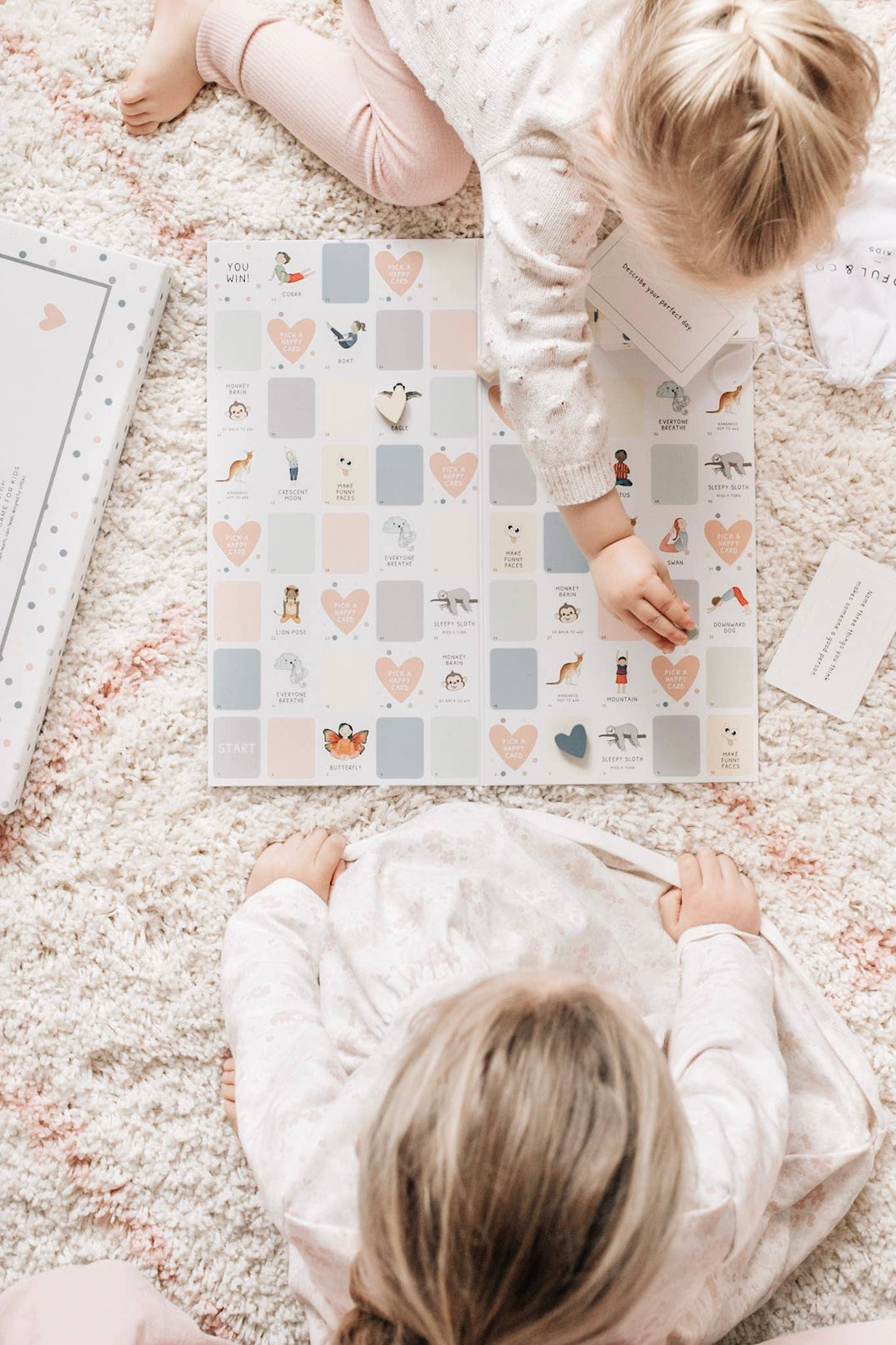Happy Hearts Mindfulness Board Game for Kids