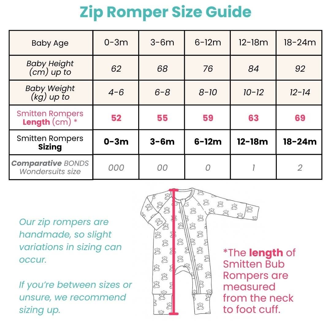 DACHSHUND | Full Zip Unisex Romper Onsie
