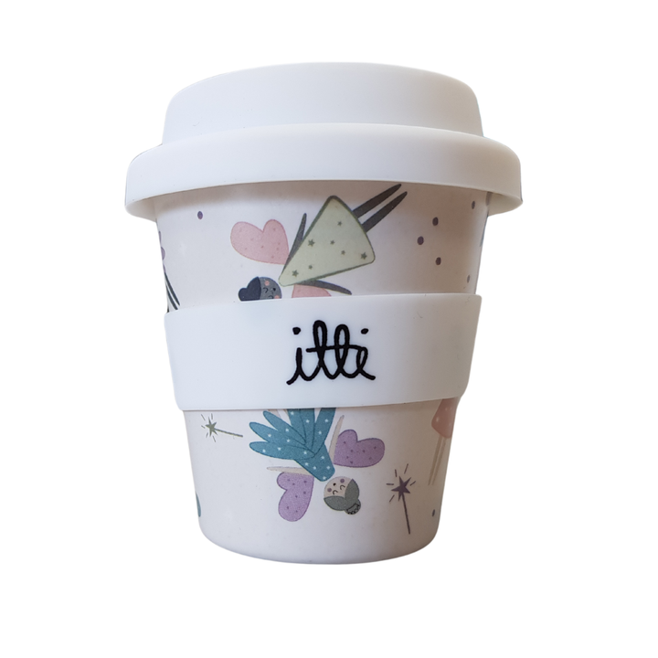 Itti Bamboo Baby Cino Cup + 2 Straws - Fairy Magic