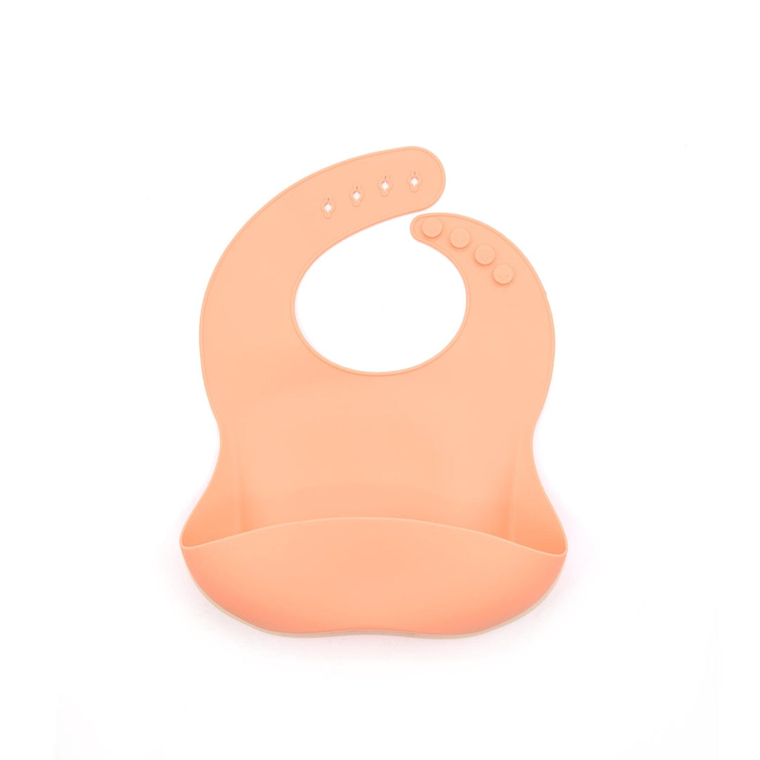 Silicone Bibs in 6 Assorted Colors