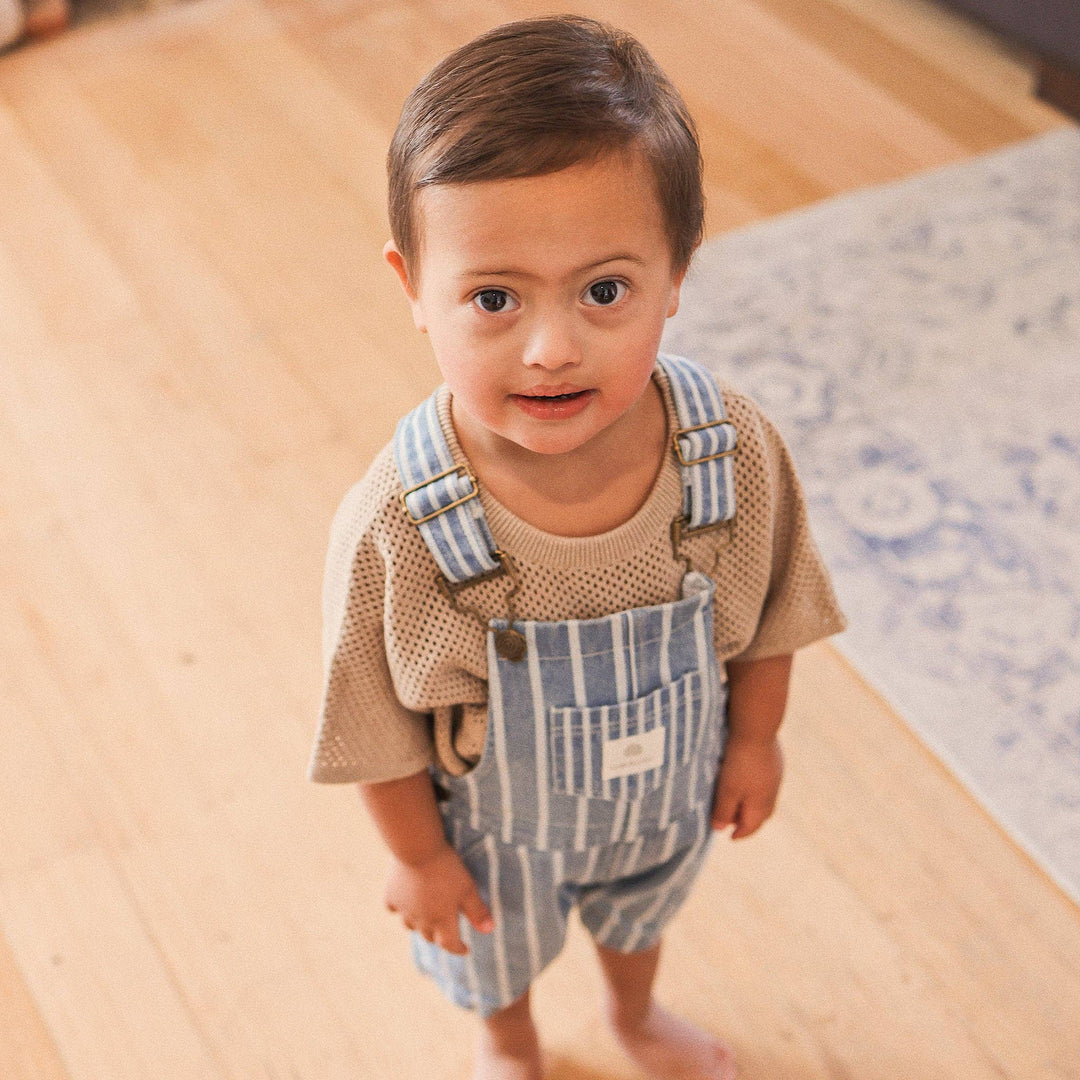 Woven Overall - Washed Denim