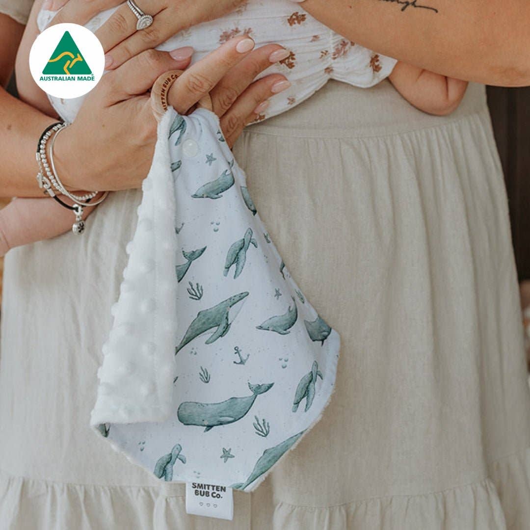 DOLPHINS, WHALES & TURTLES | Baby Comforter