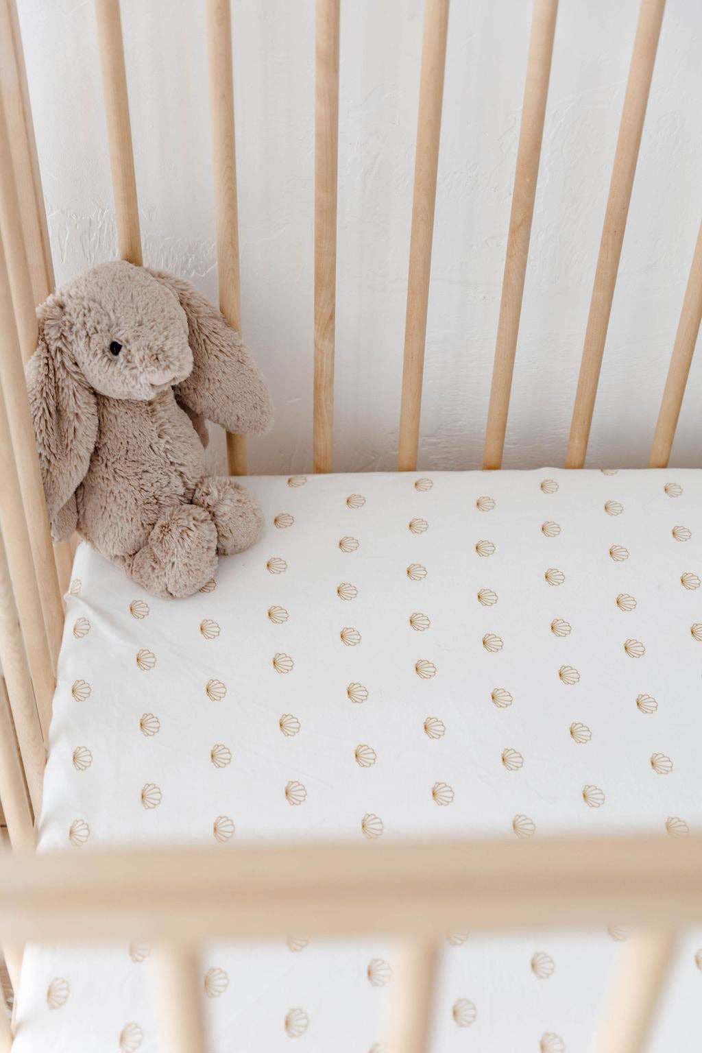 Seashell Organic Cot Sheet