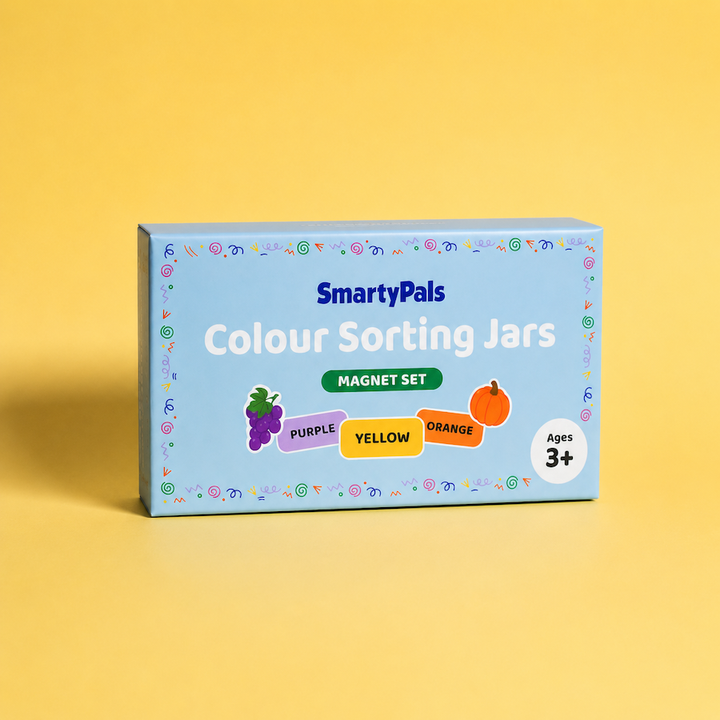 Magnetic Colour Sorting Jars | Montessori Sorting Jars