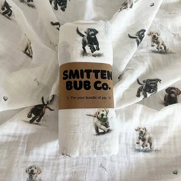 LABRADOR | Bamboo Cotton Muslin Swaddle