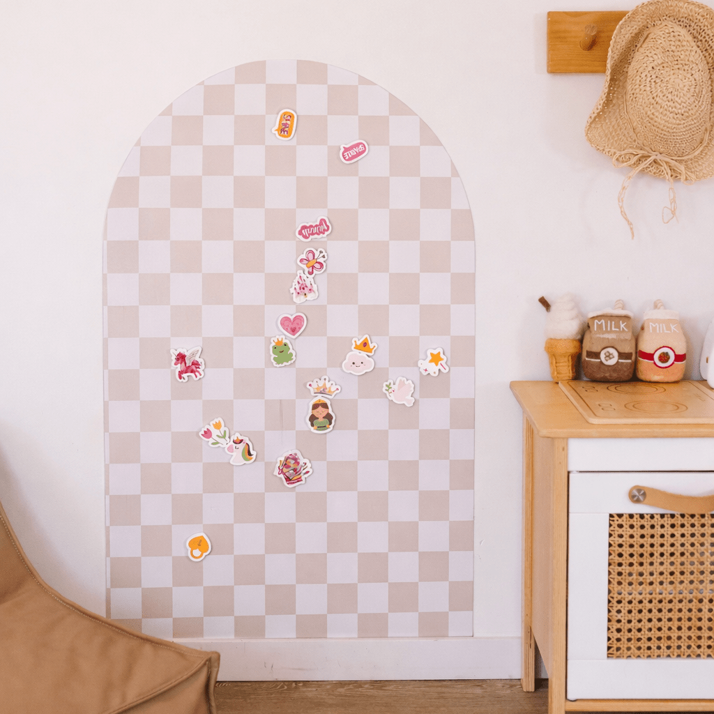 Magnetic Playwall™ | Renter-Friendly Magnetic Wall Decal