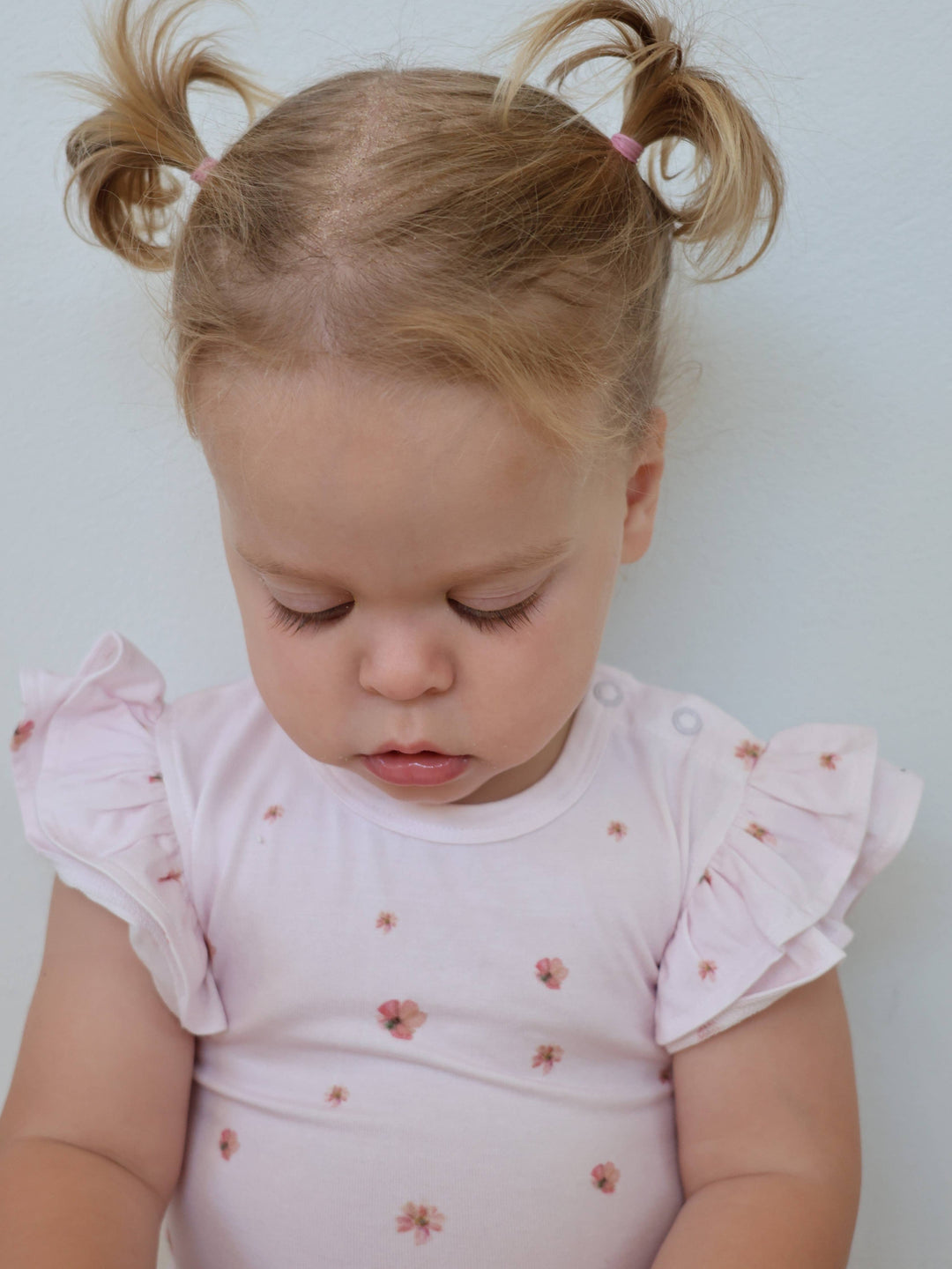 Bamboo/Organic Cotton Olivia Bodysuit - Blossom