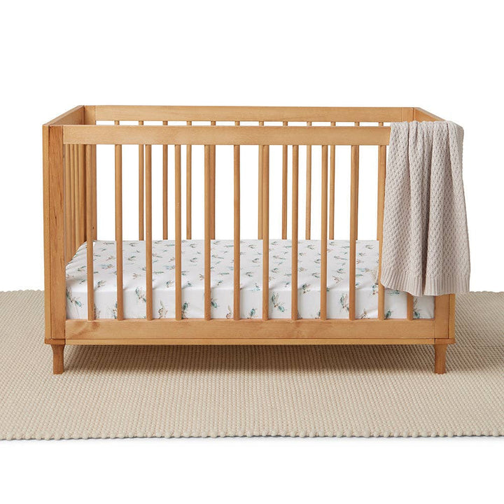 Turtle Organic Fitted Cot Sheet