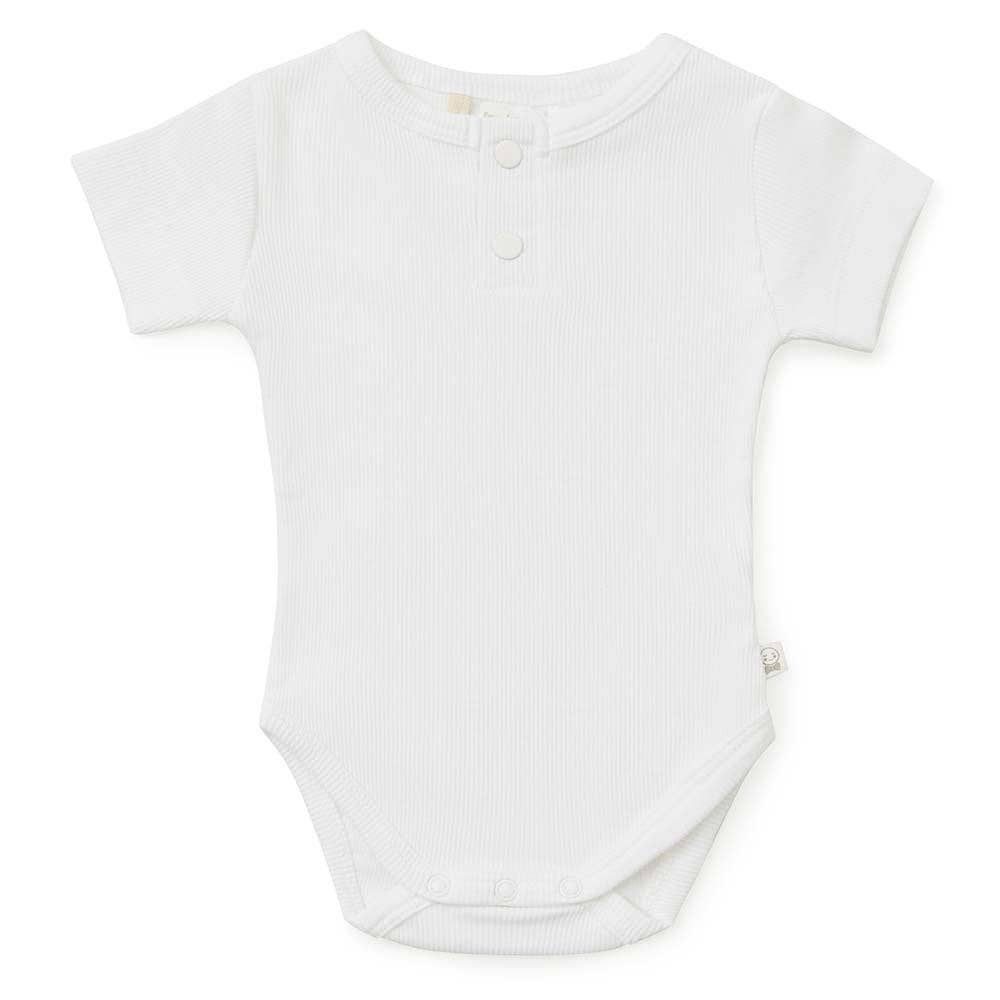 Milk Short Sleeve Organic Bodysuit