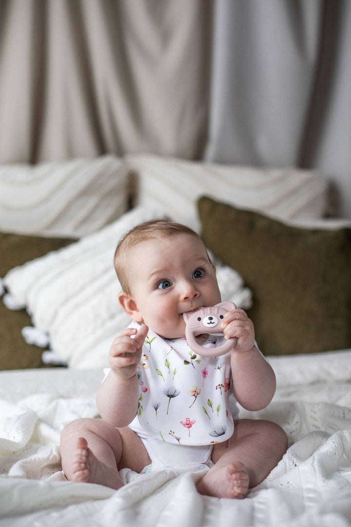 Fleur Organic Cotton Bib