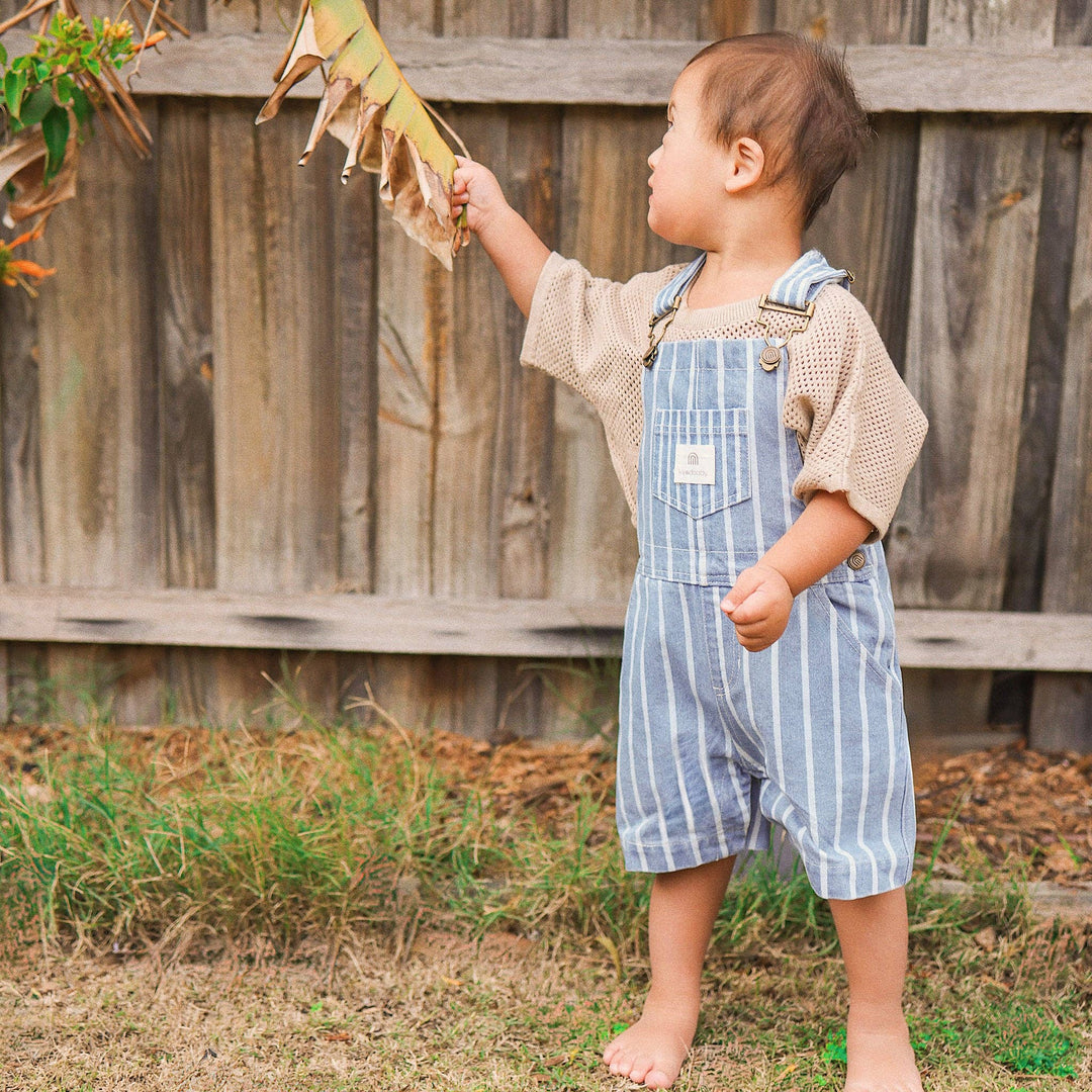 Woven Overall - Washed Denim