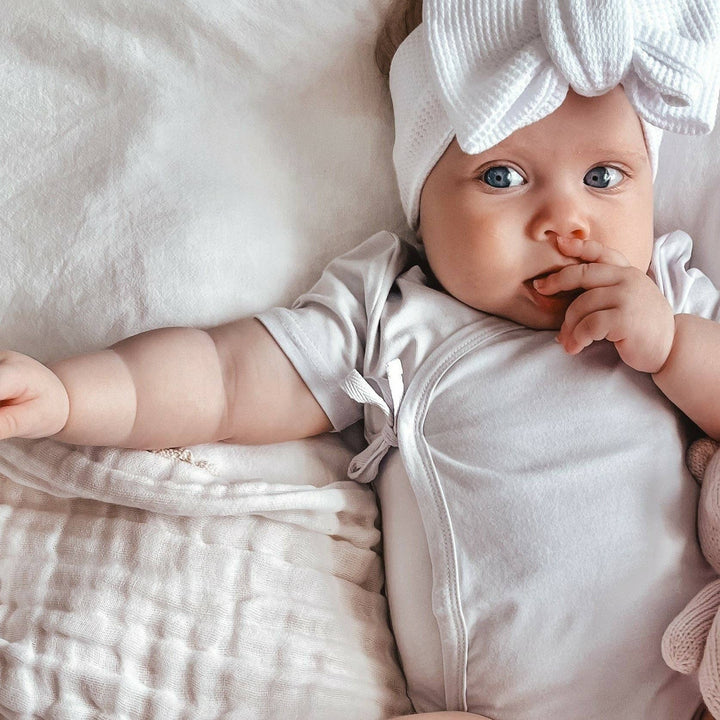 Bamboo/Organic Cotton Willow Bodysuit - Soft Lilac