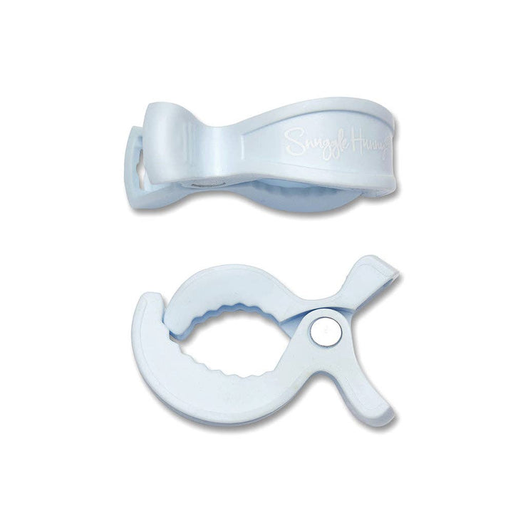 Snuggle Hunny Pram Clip Pair - Baby Blue