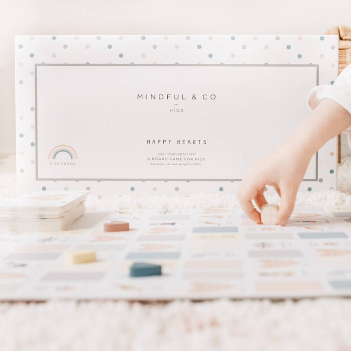 Happy Hearts Mindfulness Board Game for Kids