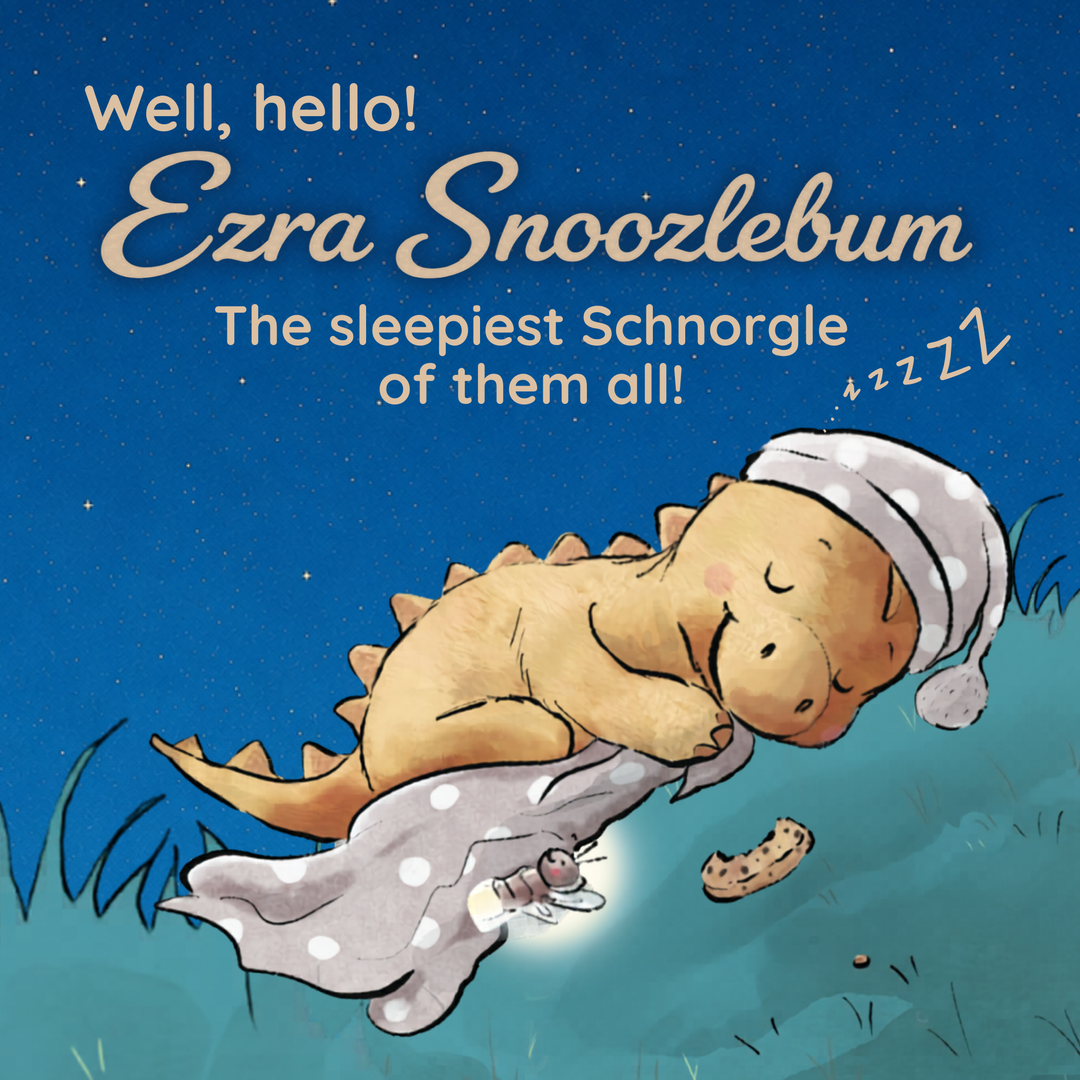 Baby Gift Set | Plush Dinosaur Comforter & Board Book
