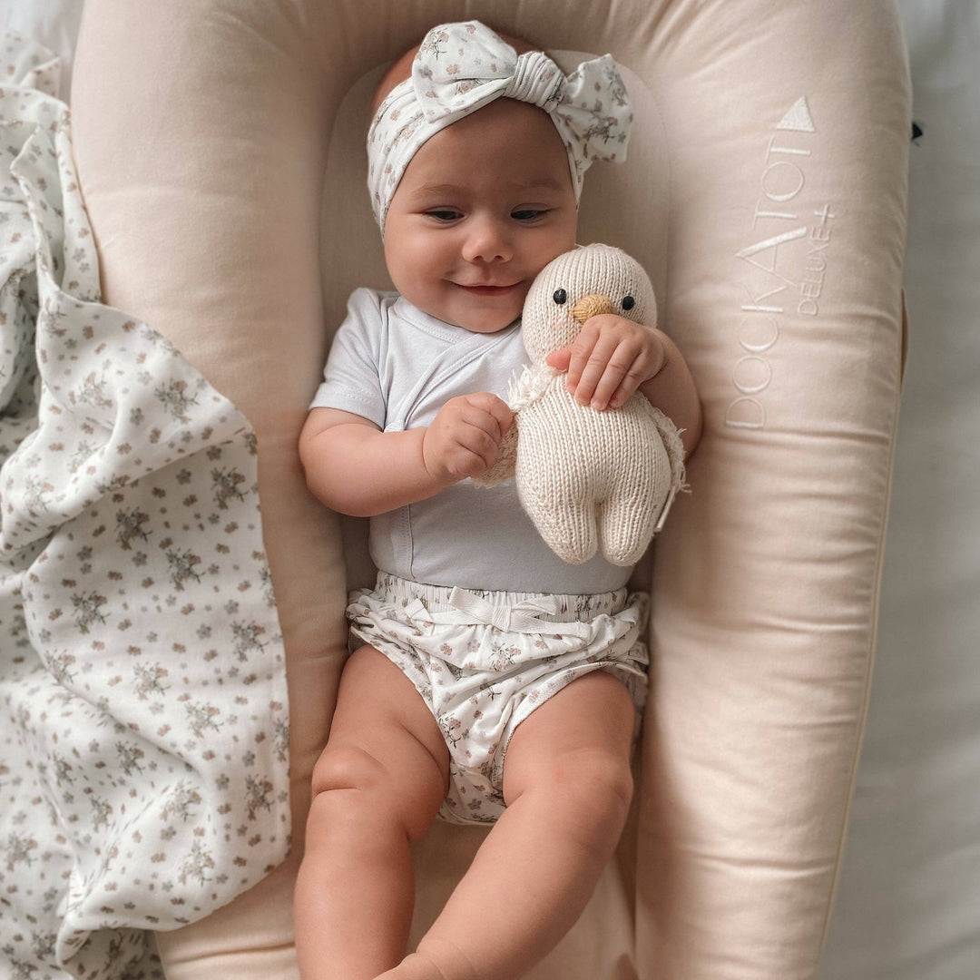 Bamboo/Organic Cotton Willow Bodysuit - Soft Lilac