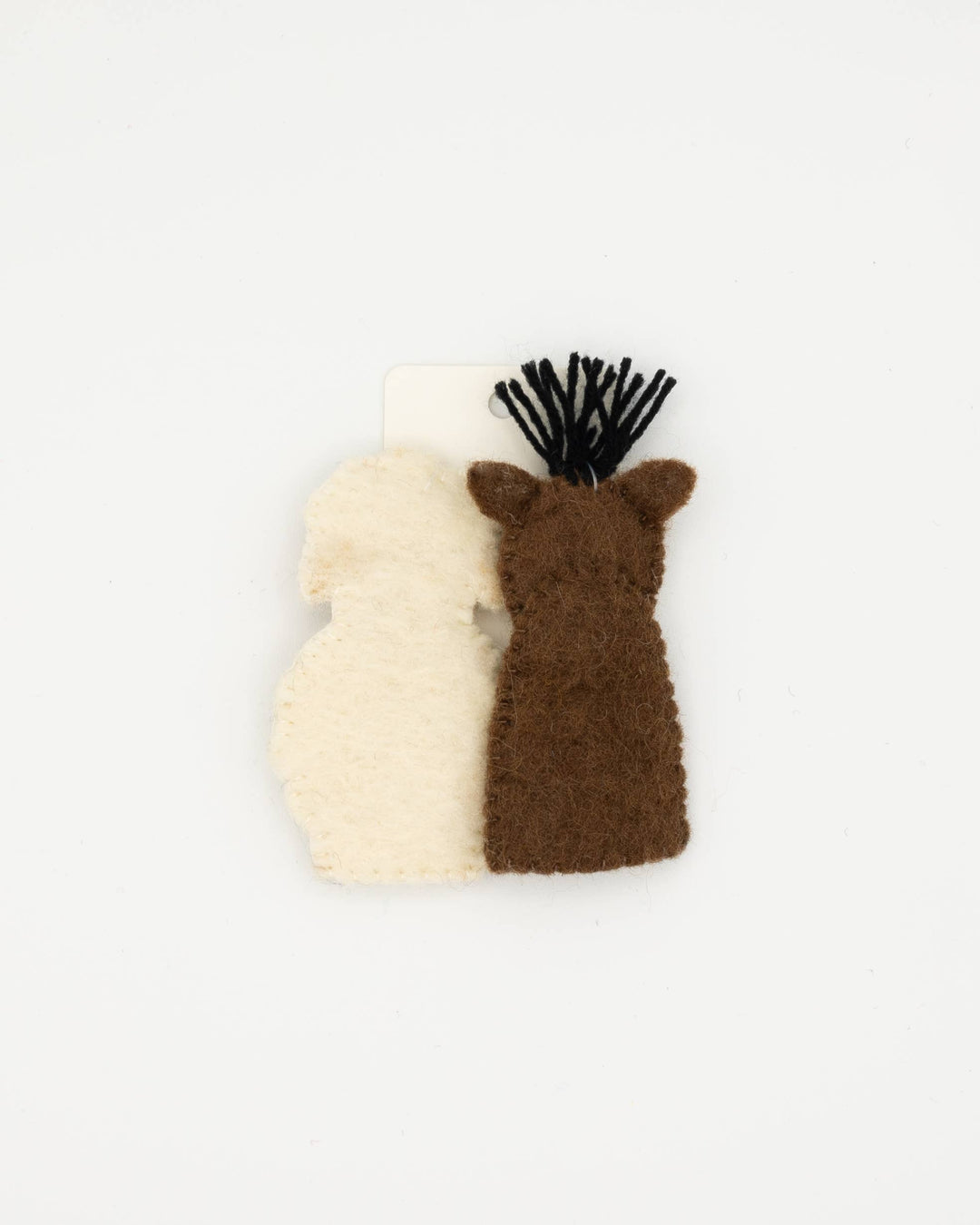 Finger Puppet - Sheep & Donkey (Farm animals) 