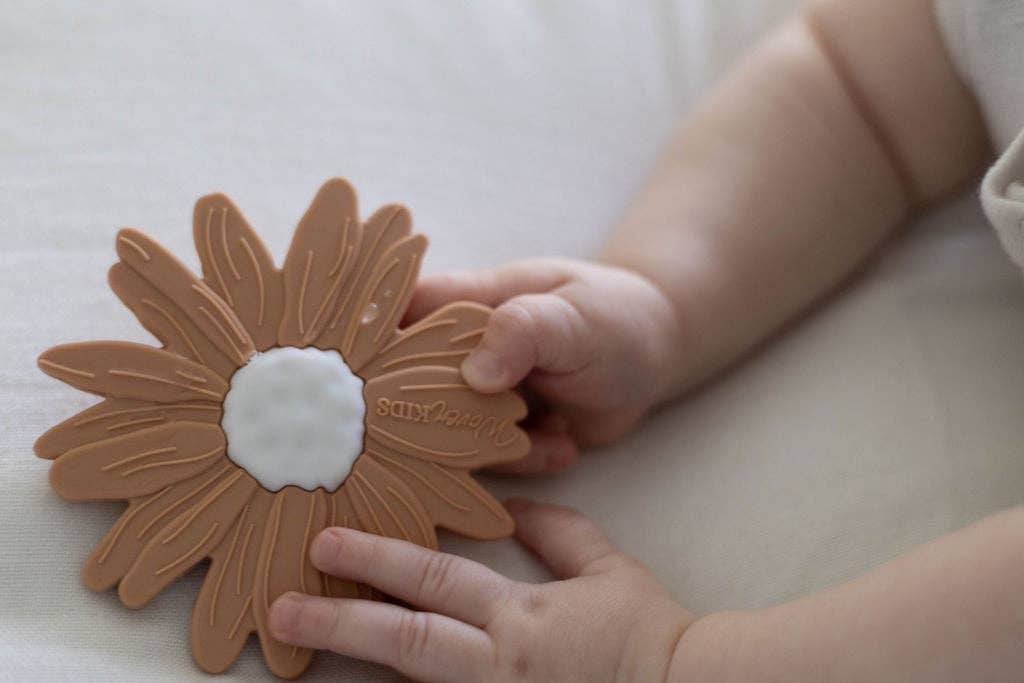 Silicone Teether - Clay Daisy