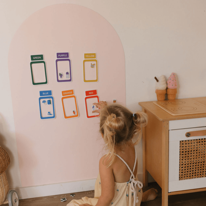 Magnetic Playwall™ | Renter-Friendly Magnetic Wall Decal