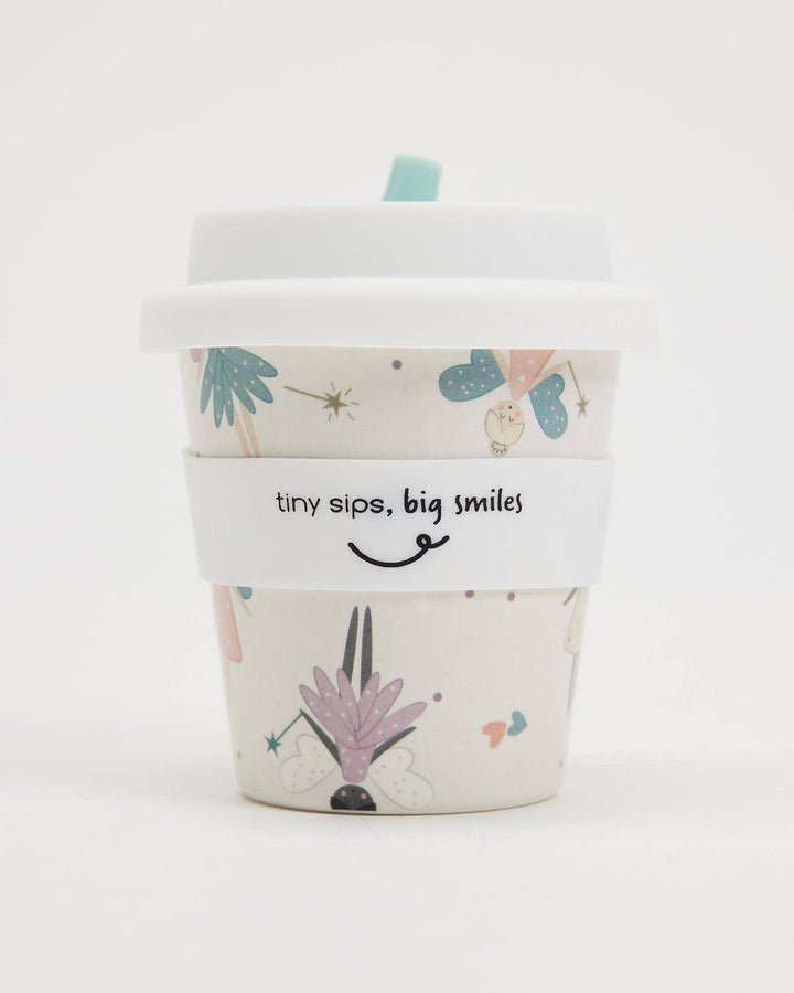 Itti Bamboo Baby Cino Cup + 2 Straws - Fairy Magic