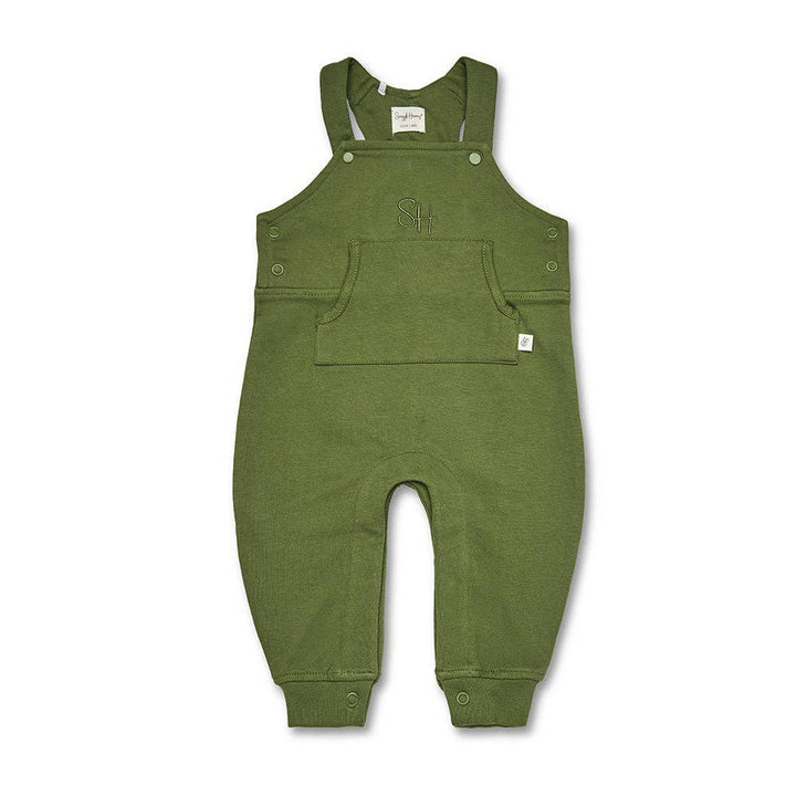 Olive Organic Joey Overalls