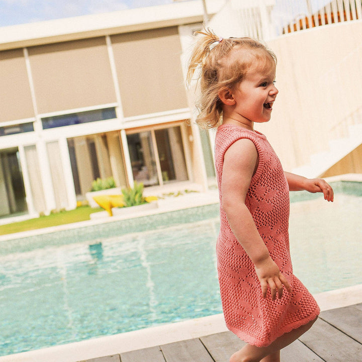 Crochet Dress - Strawberry