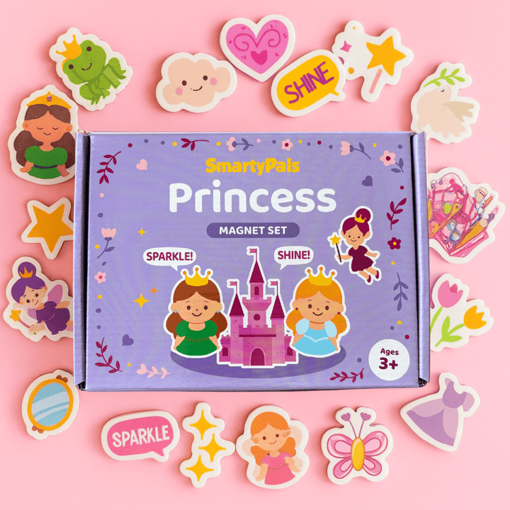 Princess Magnet Set | Fairy Tale Magnetic Play Pieces for Kids