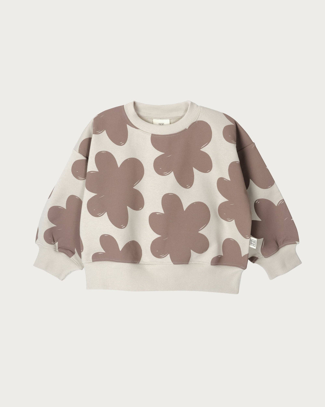 Sweatshirt - Mocha Floral