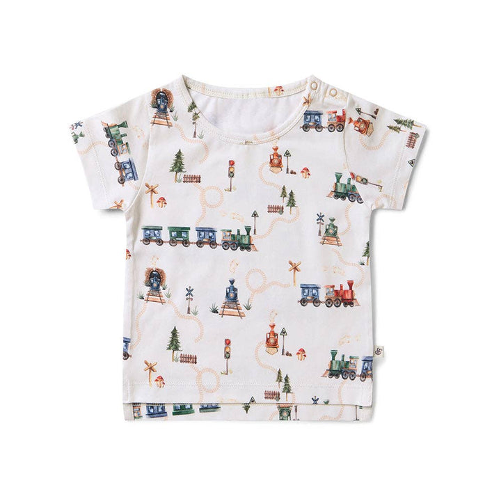 Trains Organic T-Shirt