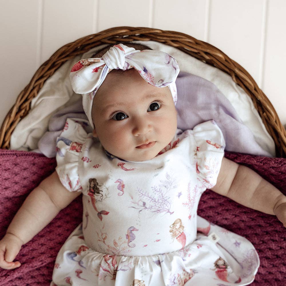 Mermaid Short Sleeve Organic Dress