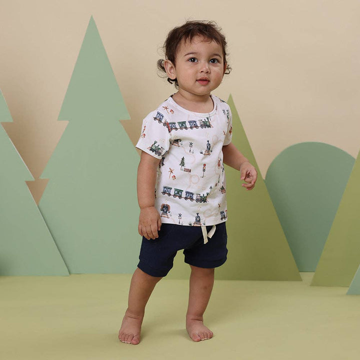 Trains Organic T-Shirt