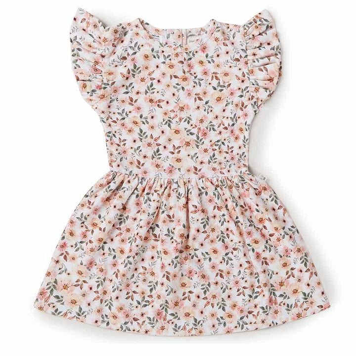 Spring Floral Organic Dress