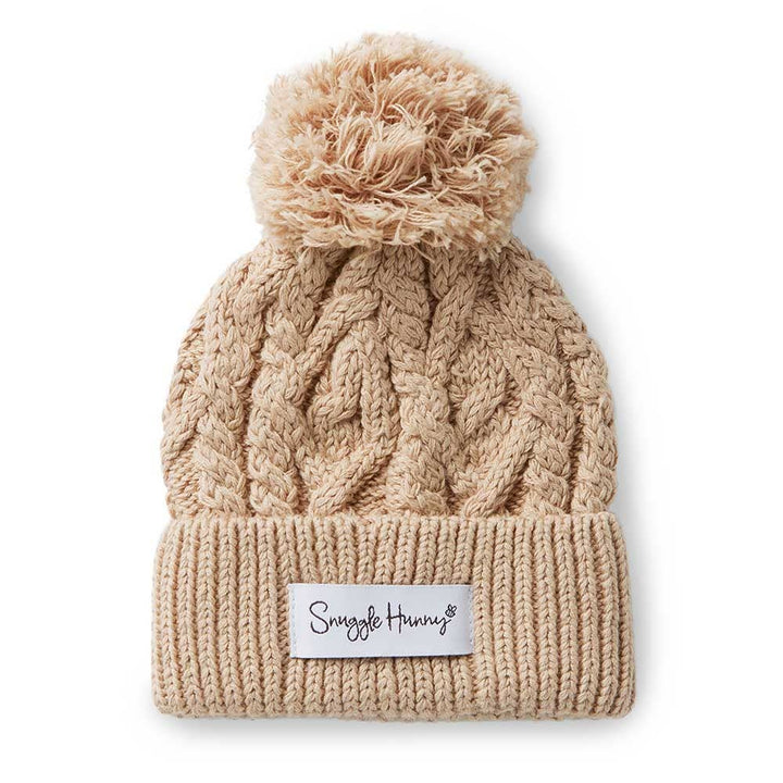 Hazelnut Organic Baby Knit Beanie