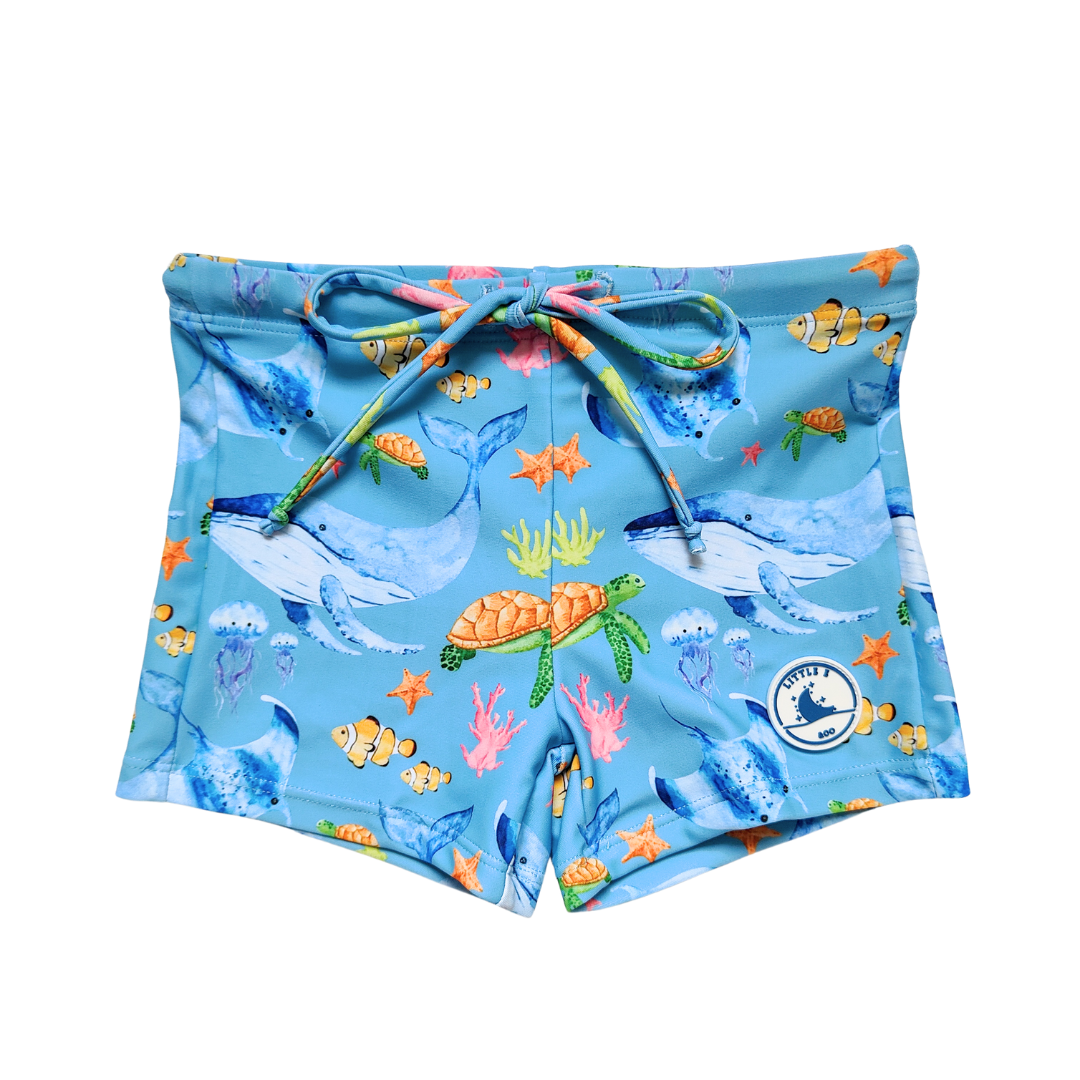 SWIM SHORTS ~ OCEAN