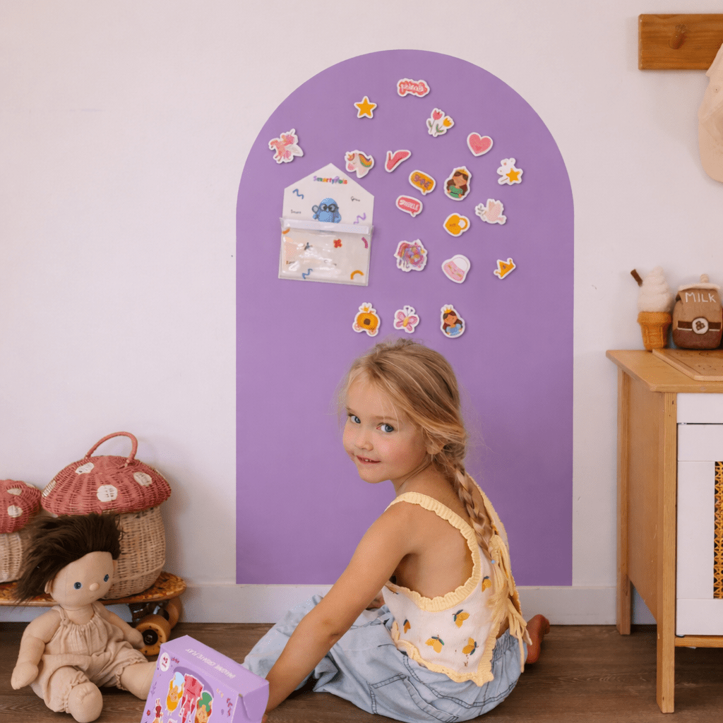 Magnetic Playwall™ | Renter-Friendly Magnetic Wall Decal