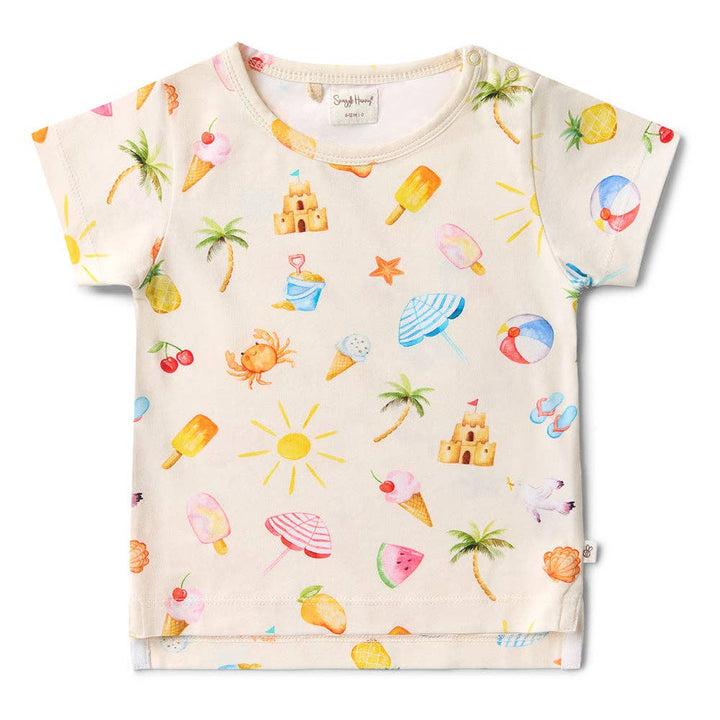 Beach Fun Organic T-Shirt