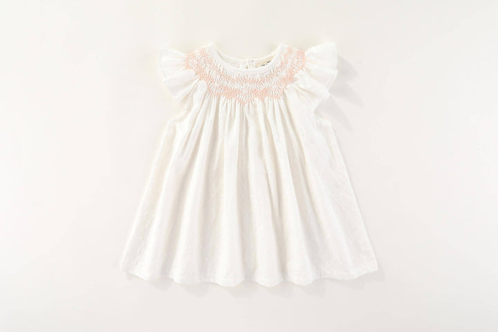 Parisien DRESS:             Pink and White