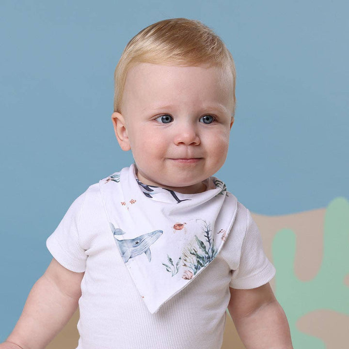 Ocean Organic Dribble Bib