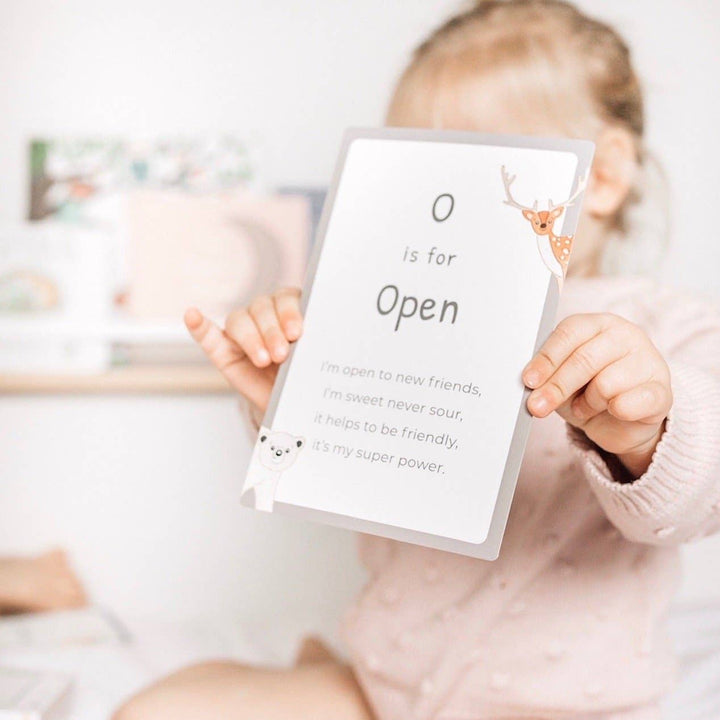 A–Z Mindfulness Affirmation Cards for Kids