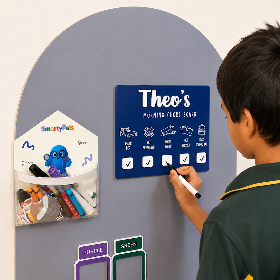 Magnetic Playwall™ | Renter-Friendly Magnetic Wall Decal