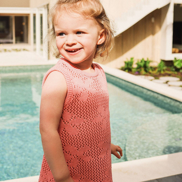 Crochet Dress - Strawberry