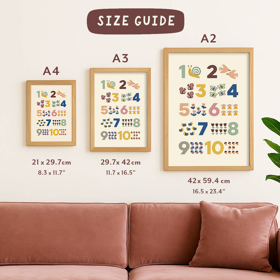 Sweet Dreams Moon Print - Kids Modern Art Gift Decor Nursery