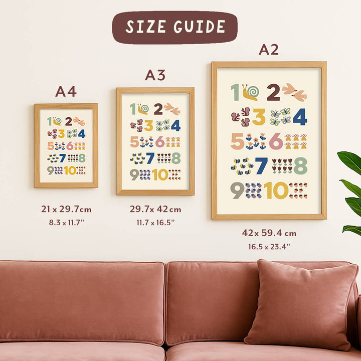 Sweet Dreams Moon Print - Kids Modern Art Gift Decor Nursery