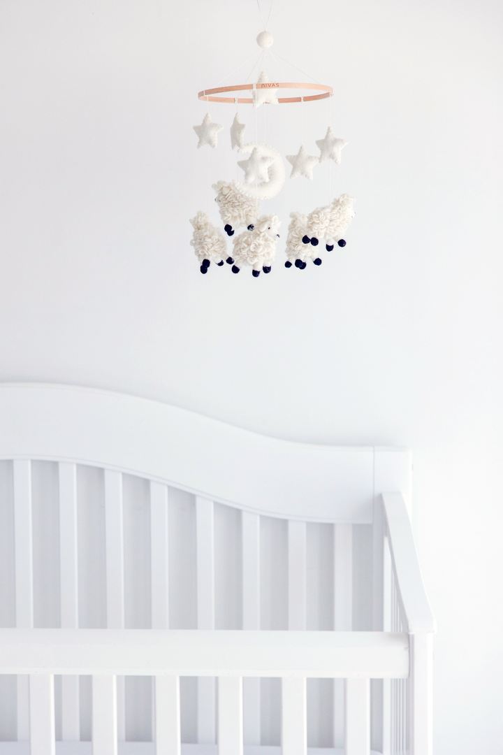 Sheep Crib Mobile