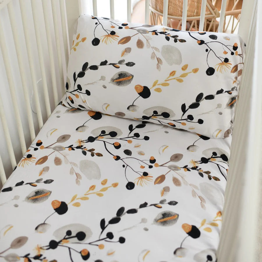 Luna’s Treausures Bamboo Jersey Cot Sheet